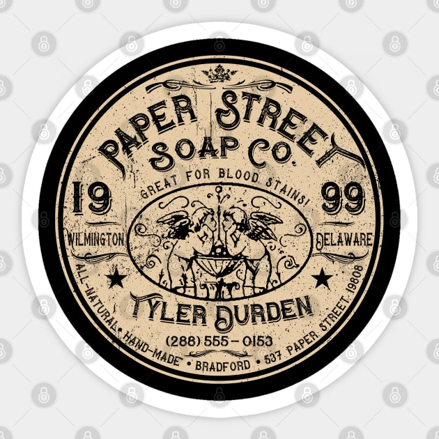 Paper Street Soap Company Soap Label Sticker by Alema Art
